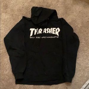 Black Trasher hoodie